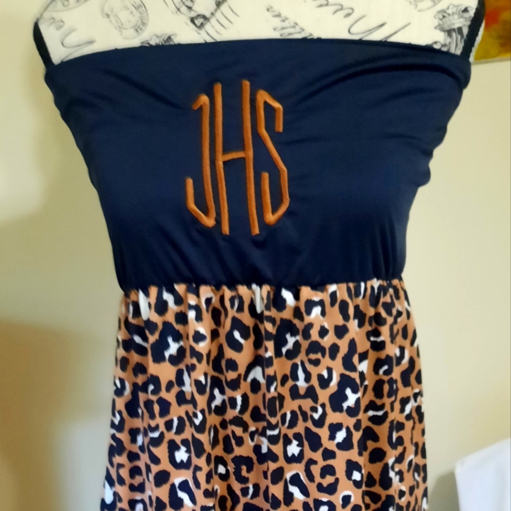 Baithing suit cover up l/xl cheetah